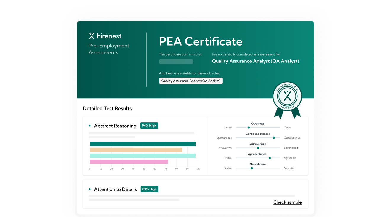 Hirenest infographic
